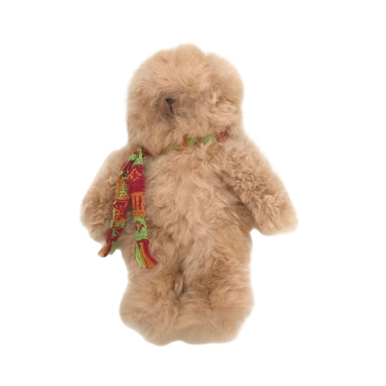 Buy Mini Louis Alpaca Fur Teddy Bear in White Online - Welcome to Alpaca  Teddy