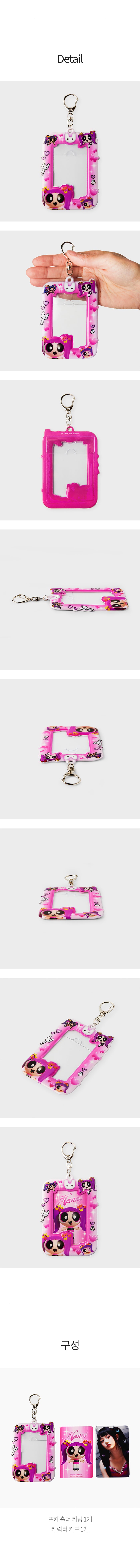 THE POWERPUFF GIRLS x NJ PHOTOCARD HOLDER KEYRING ver.2 (HANNI)