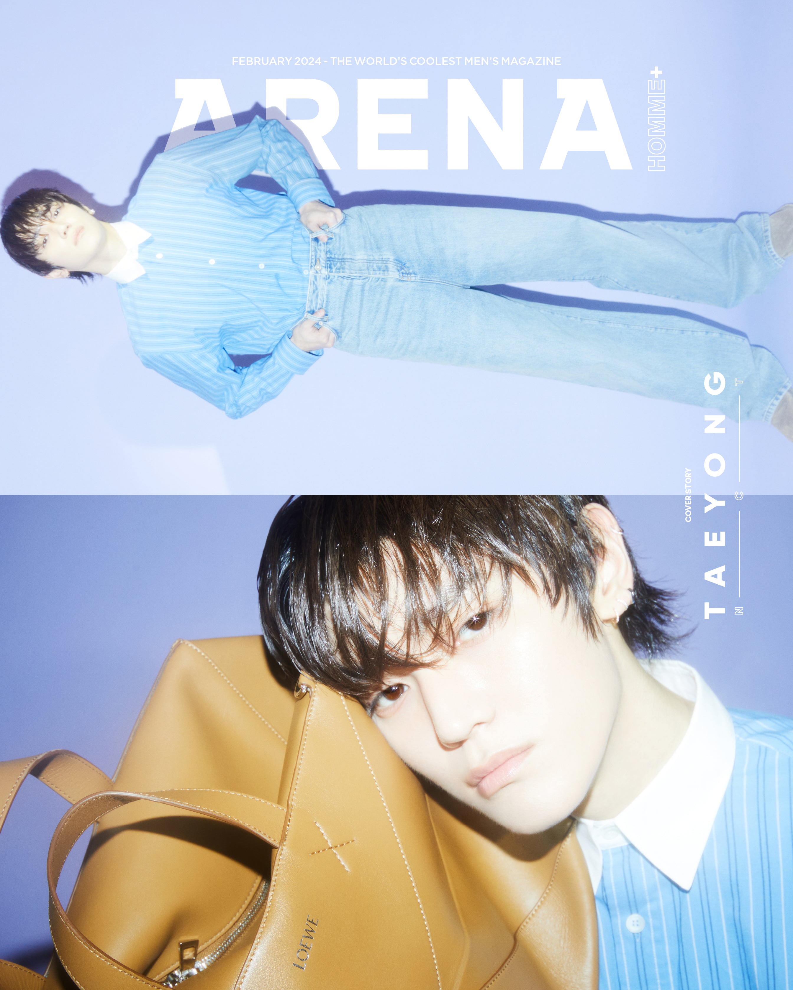 ARENA HOMME+ MAGAZINE 2024.02 A VER. (COVER : NCT TAEYONG)