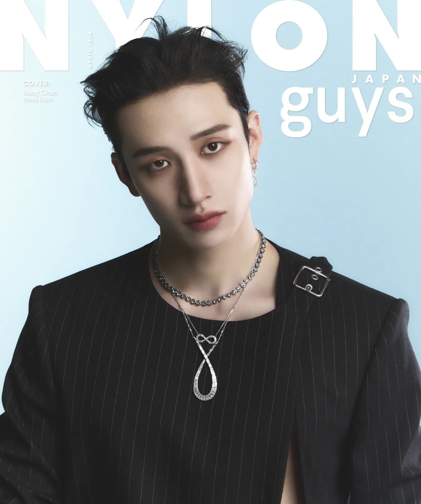 NYLON JAPAN MAGAZINE 2024.04 (COVER : Stray Kids BANG CHAN)