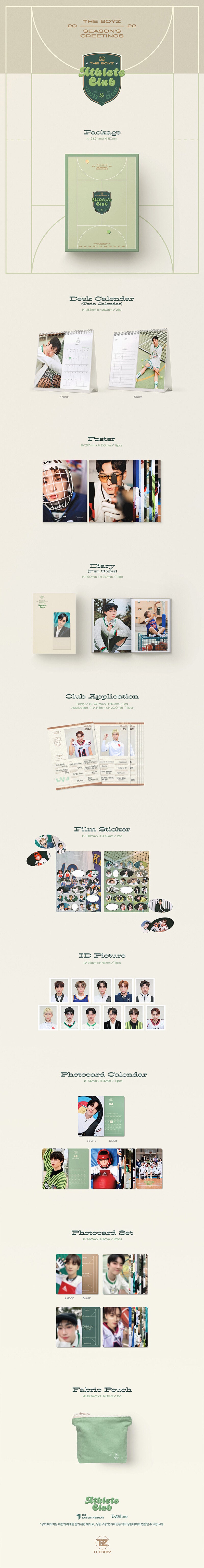 THE BOYZ - Season's Greetings 2022 : Athlete Club