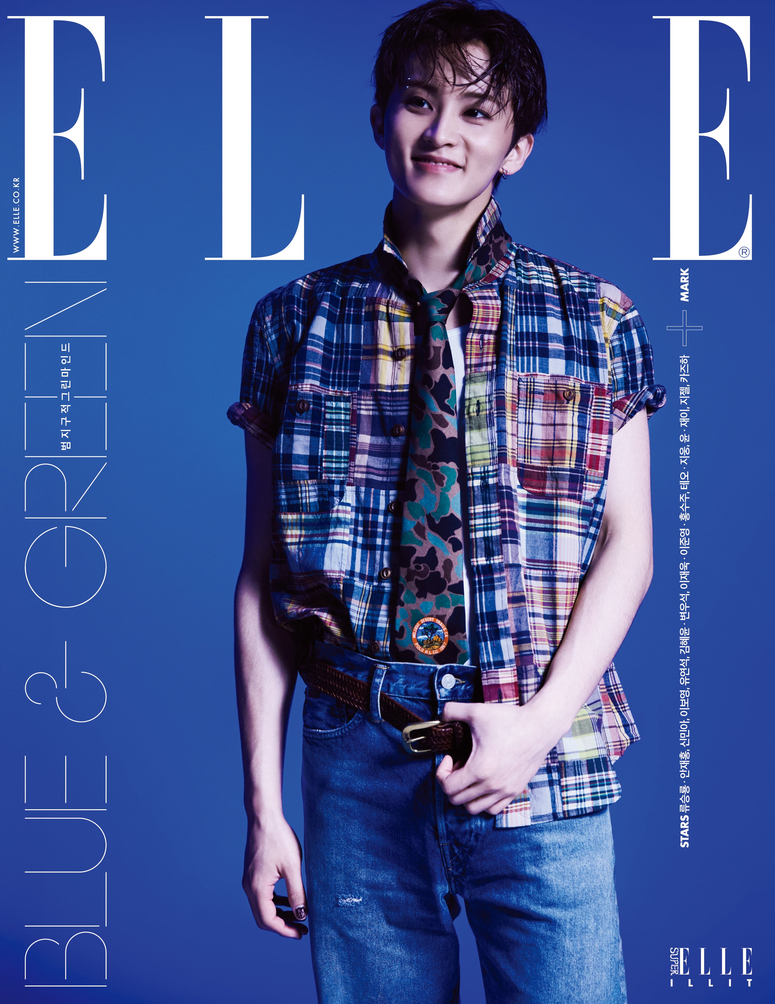 ELLE MAGAZINE 2024.04 (COVER : NCT MARK)