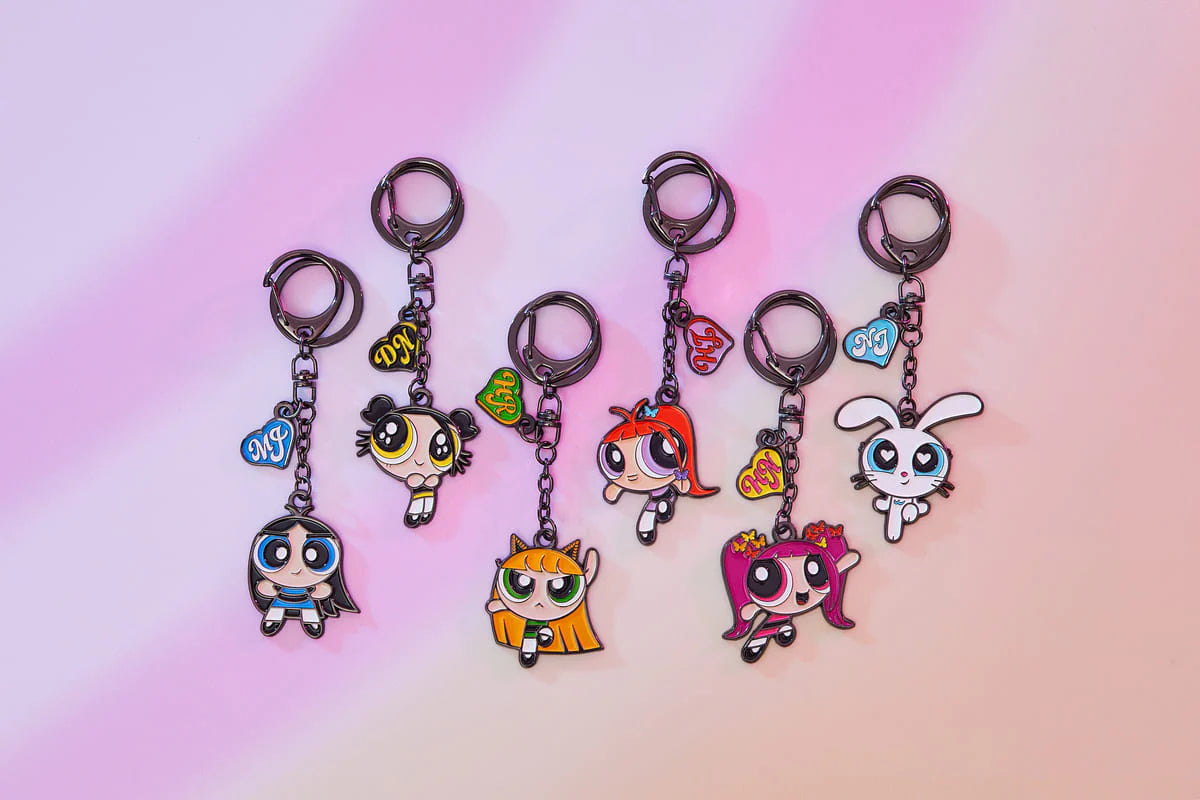 [PRE-ORDER] NEW JEANS THE POWERPUFF GIRLS METAL KEYRING