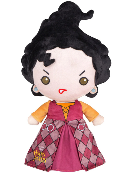 18-inch Hocus Pocus Mary Sanderson plush Halloween decoration.