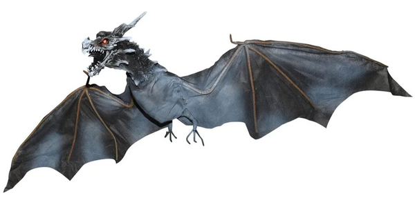 4-foot flying dragon Halloween decoration