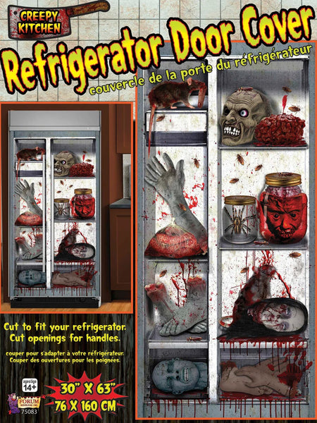 Bloody mess refrigerator Halloween decoration