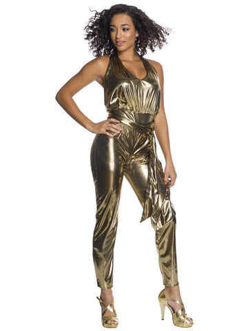 White Deluxe Disco Pants Adult Size - Screamers Costumes