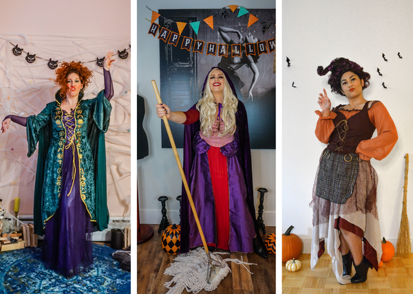 DIY Hocus Pocus Sanderson Sisters Group Halloween Costume