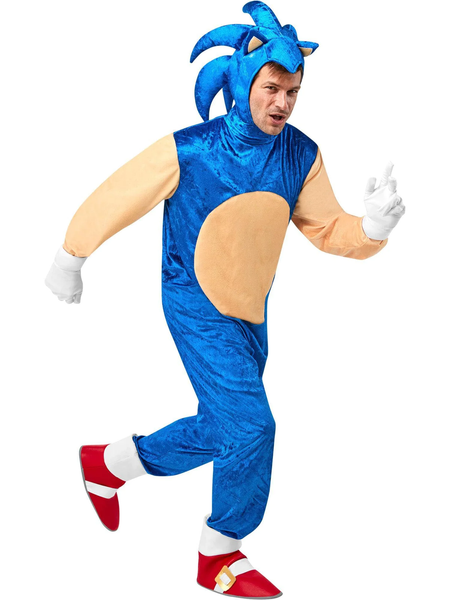 Adult Sonic the Hedgehog Sonic Halloween Costume