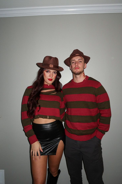 Nightmare on Elm Street Freddy Krueger Couple's Halloween Costume