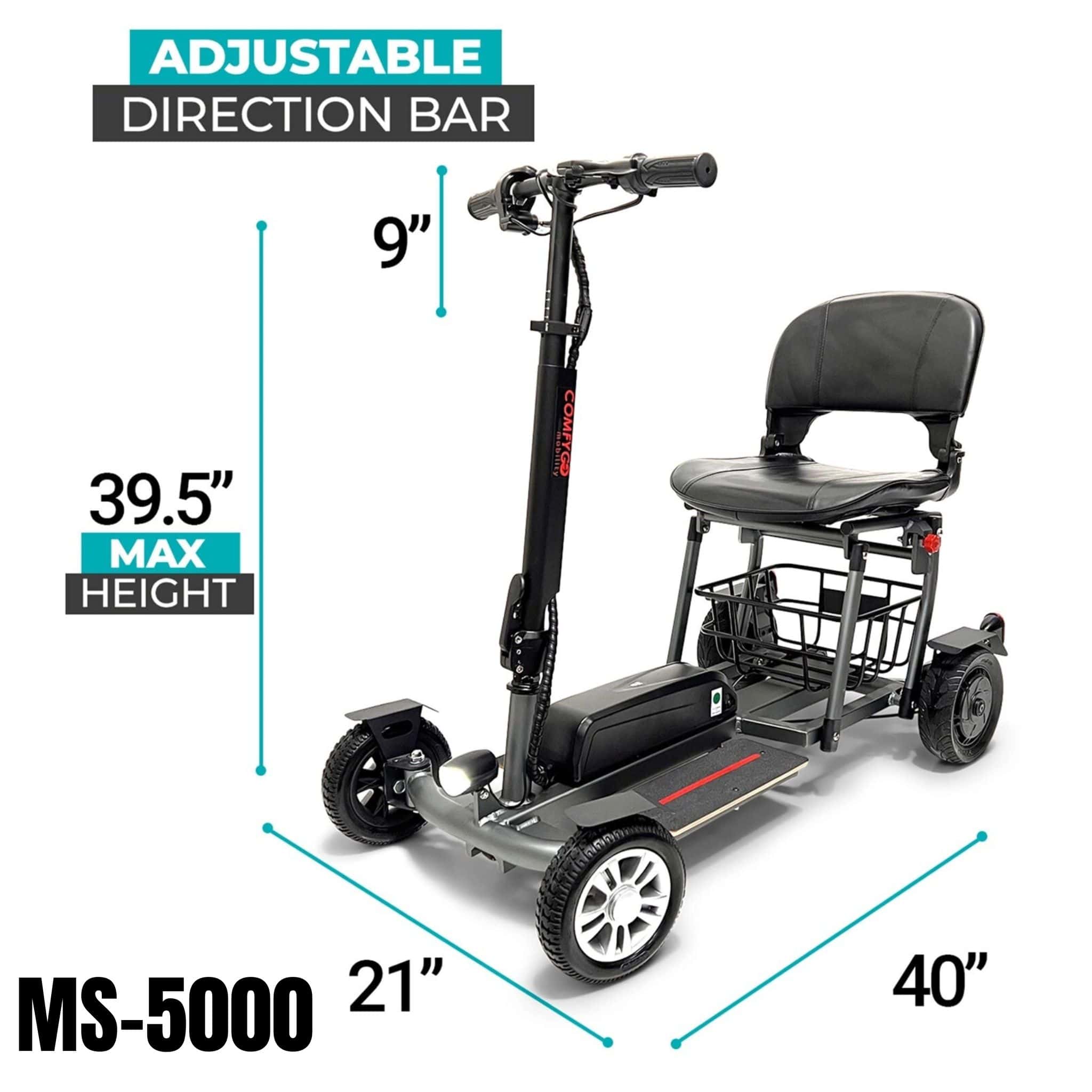 ComfyGo MS 5000 4 Wheel Mobility Scooter