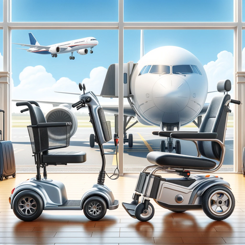 Tips for traveling through the airport stress free on a mobility device