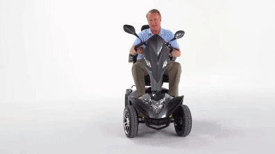Experience Unmatched Comfort with the Cobra GT4 4 Wheel Scooter by Drive Medical