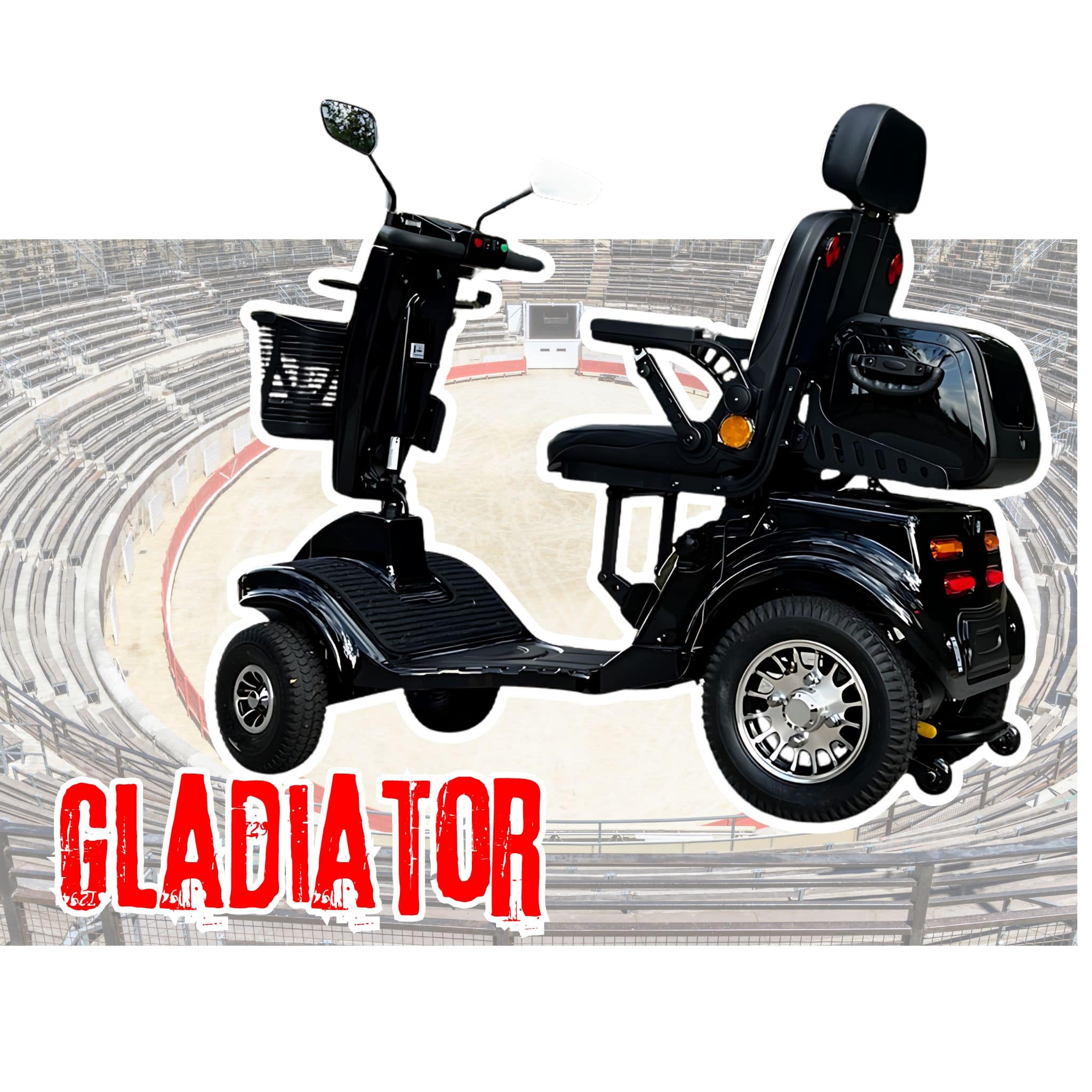 Gladiator 4 Wheel Heavy Duty Mobility Scooter