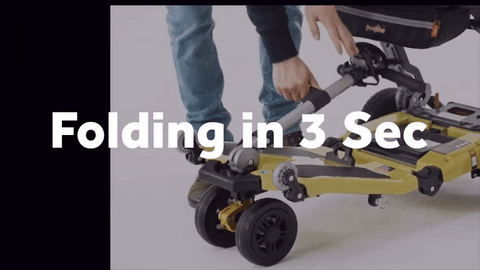 Lighten Your Journey: No-Hassle Transportation with the Luggie Standard Folding Mobility Scooter