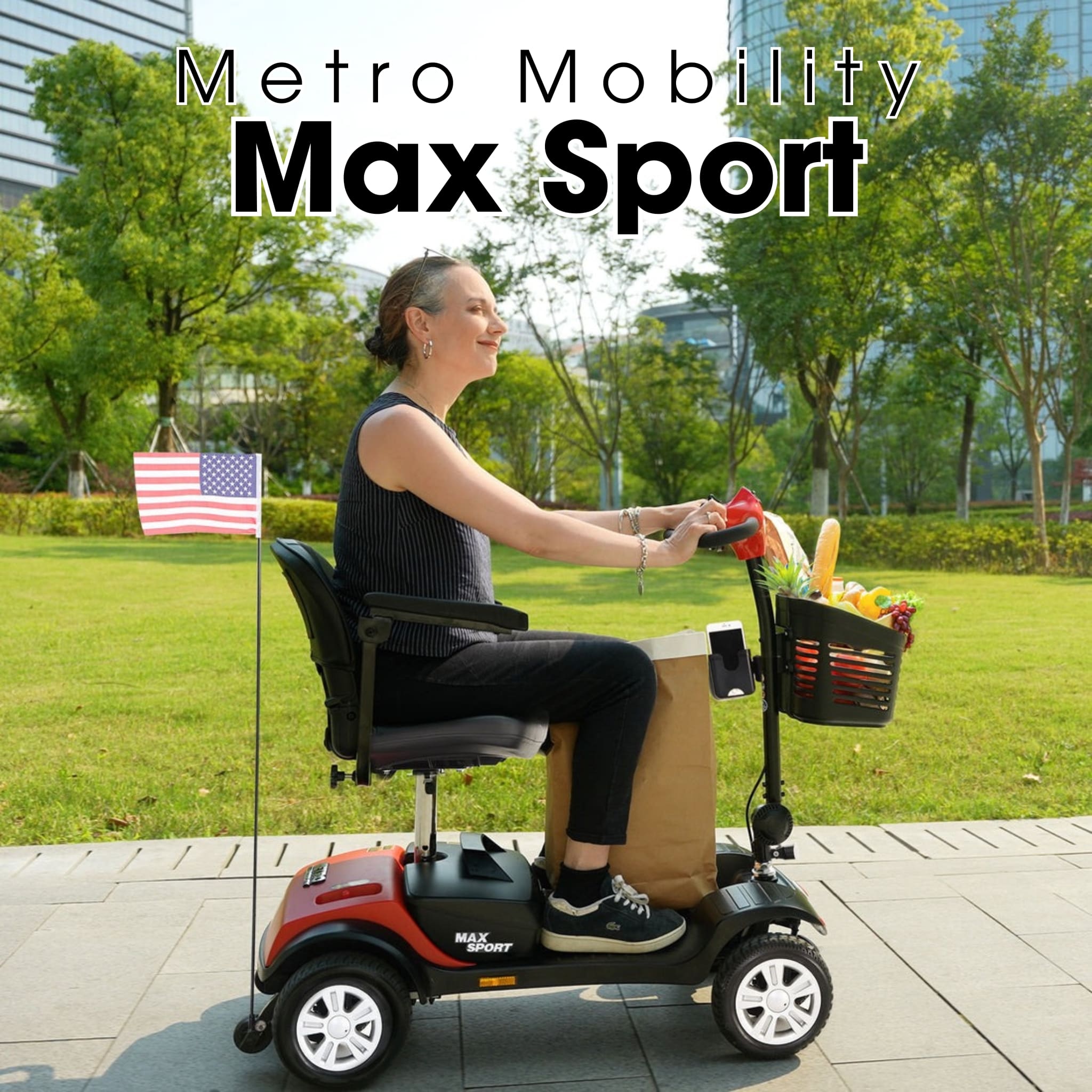 Max Sport 4 Wheel Scooter