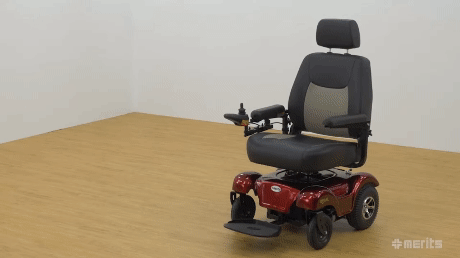 Navigate Your Independence with Merits Health P310 Regal Rear Wheel Drive Power Chair