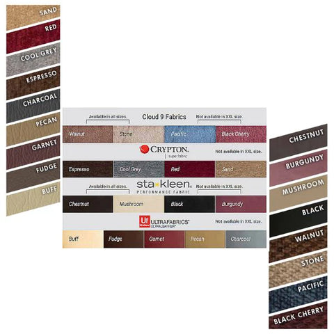 Pride LC-358 Upholstery Options