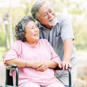 Happy Elderly Couple