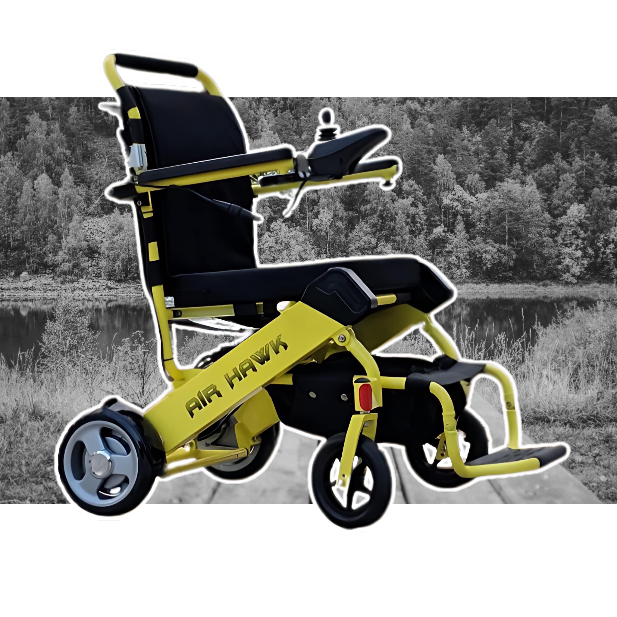 Air Hawk Foldable Lightweight Power Wheelchair