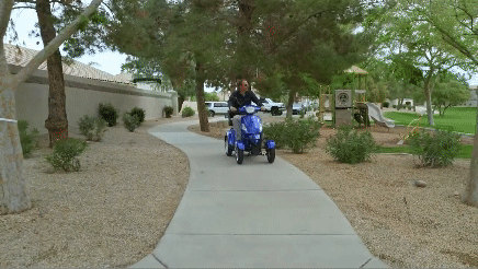 eWheels EW 46 4 Wheel Mobility Scooter Unlocks New Horizons