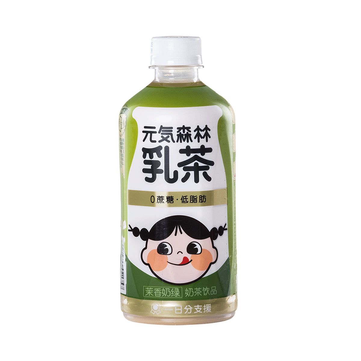 Genki Forest Milk Tea Jasmine Flavor - 450ml