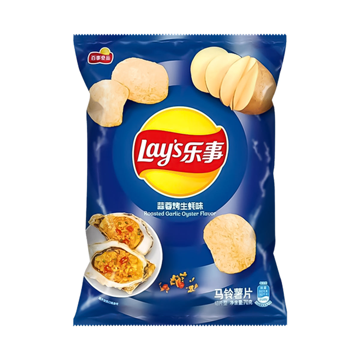 Arcaera – Lay's Potato Chips Garlic Roasted Oyster Flavor - 70g