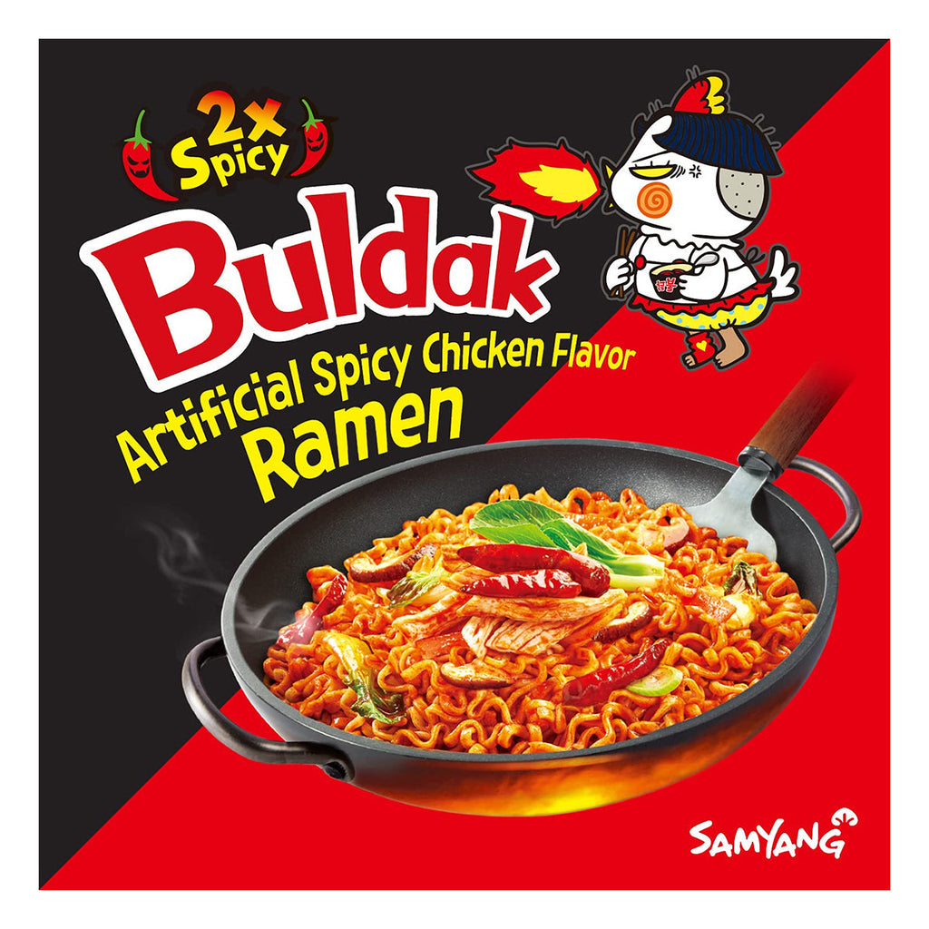 Arcaera Samyang 2x Spicy Buldak Hot Chicken Flavor Ramen 494oz 5pk 9985