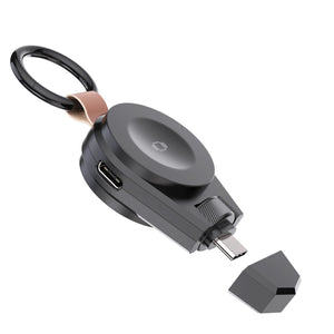 2-in-1 Portable Magnetic Wireless Charger for Apple Watch - Devicean