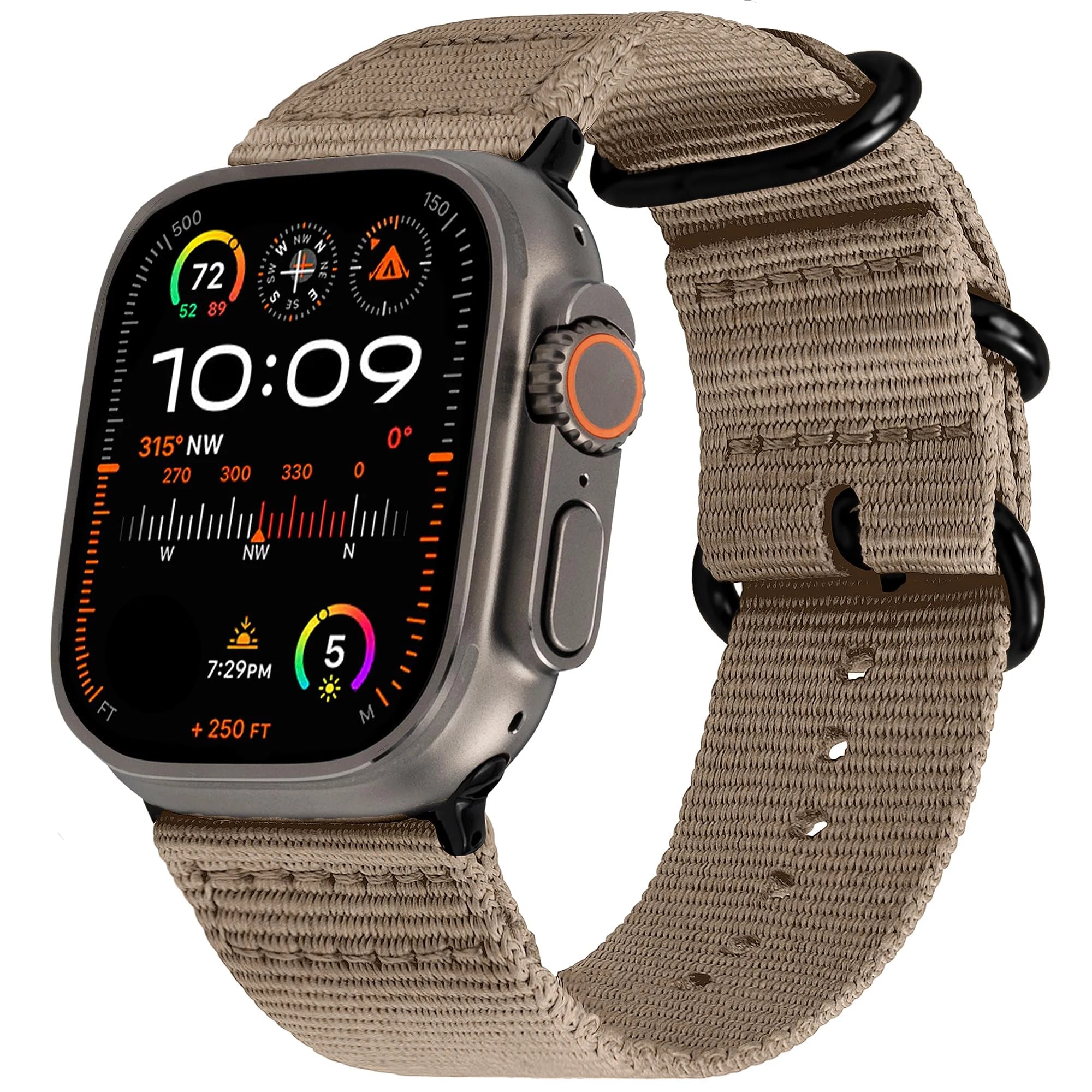Woven Nylon Fabric Strap for Apple Watch