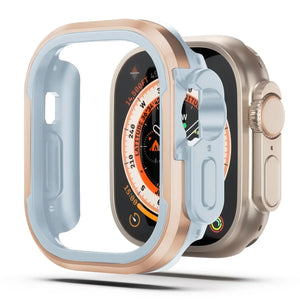 Aluminum Alloy Case with TPU Bumper for Apple Watch - Devicean