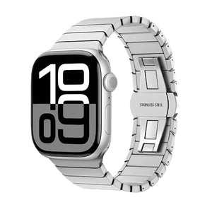 Stainless Steel Link Bracelet for Apple Watch - Devicean
