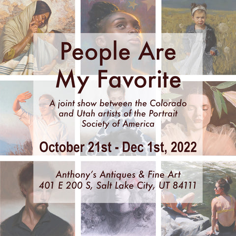 Portrait Society of America People Are My Favorite Utah and Colorado Artists Show 