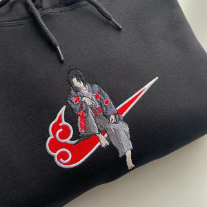 Naruto Itachi Hoodie Anime print for mens Oversized Dropshoulder