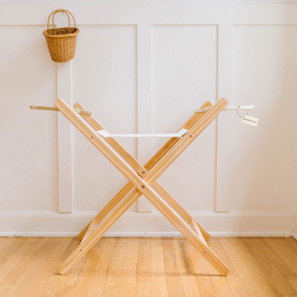 folding bassinet stand