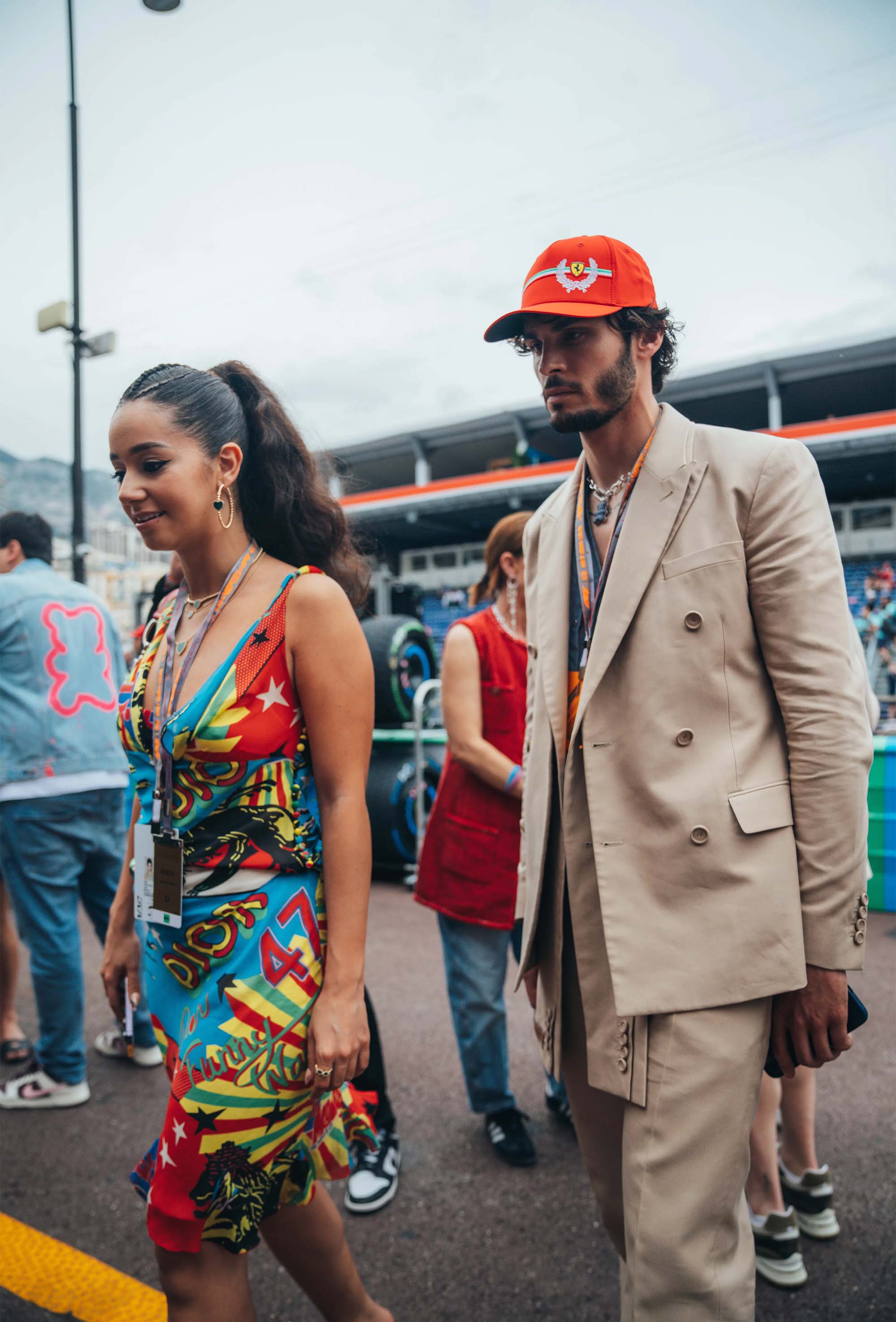 Léna Mahfouf et Baptiste Giabiconi