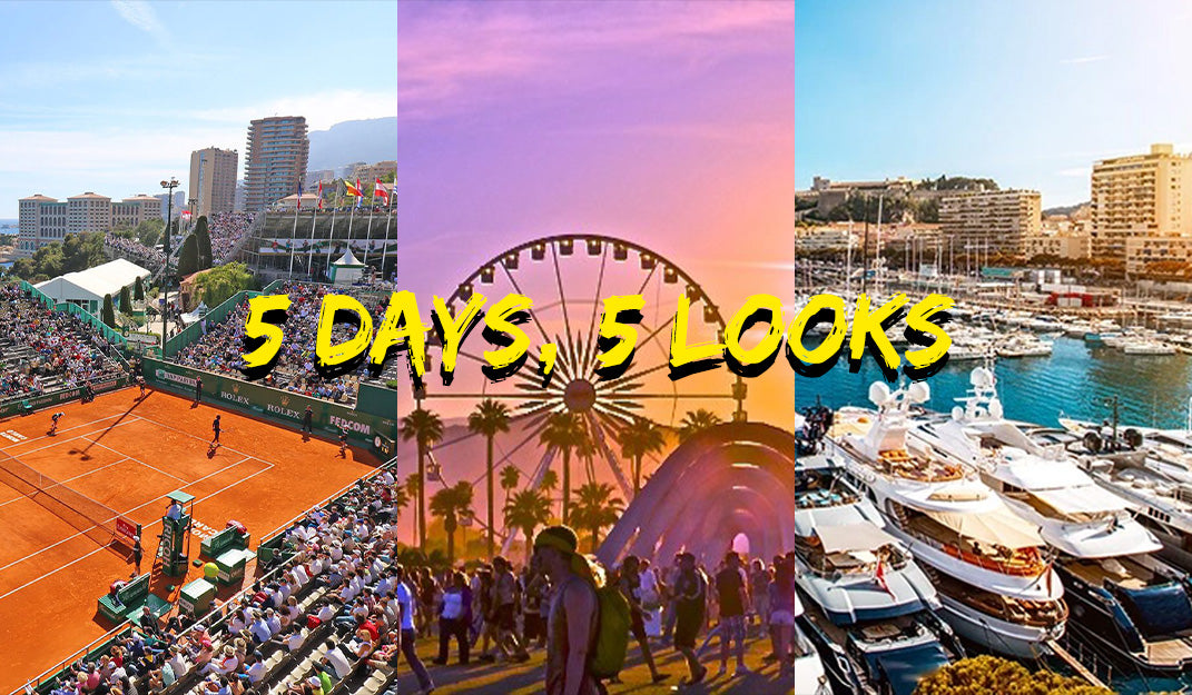 5 days 5 looks APM Monaco