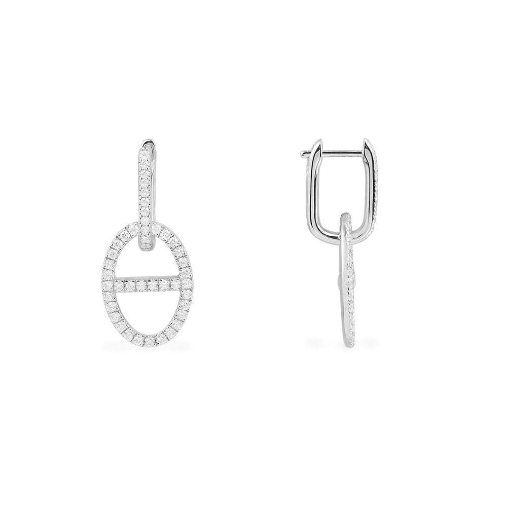 Maille Marine Earrings - Silver