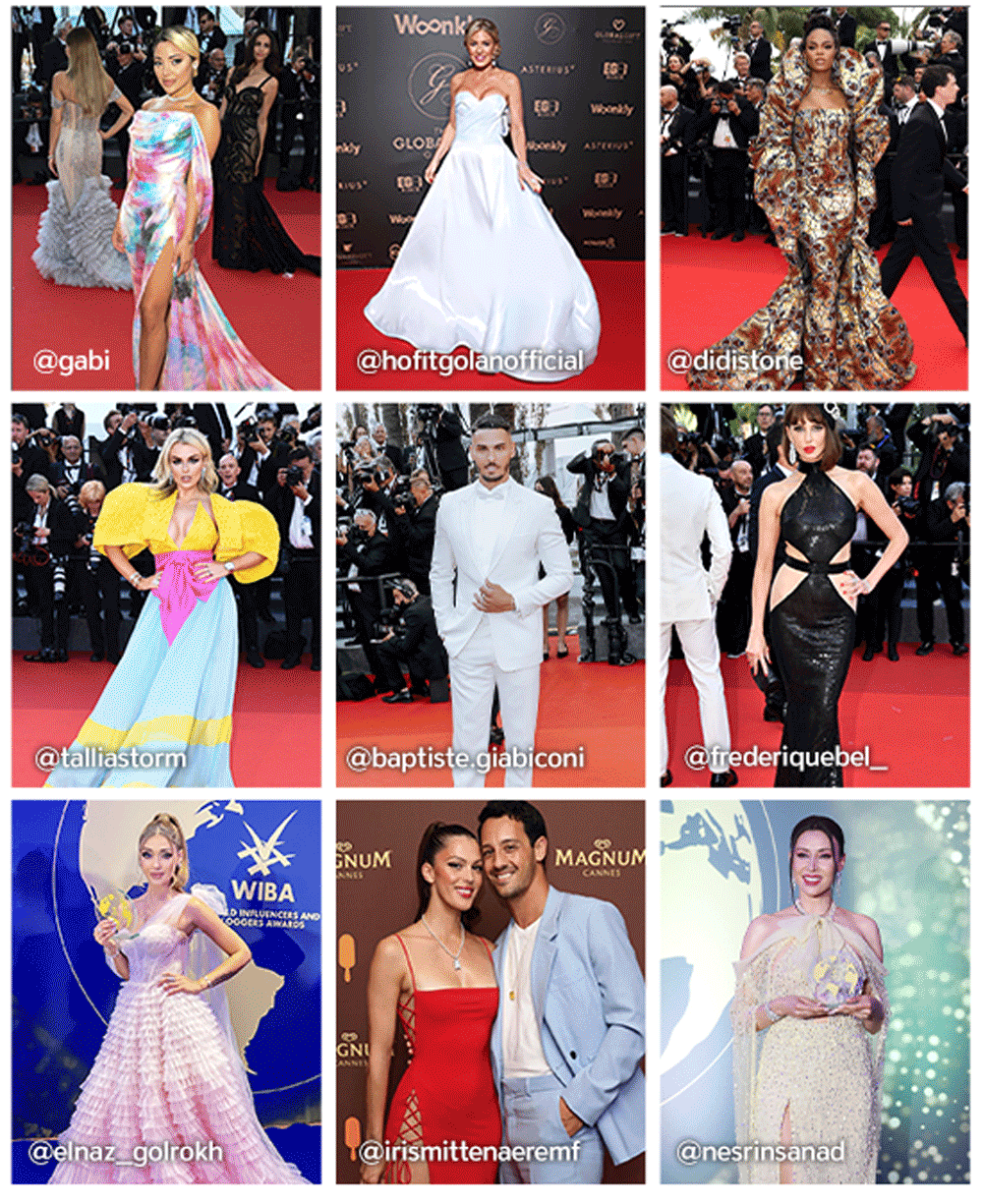 Celebrities LoveAPM Monaco Jewelry - Red Carpet Fashion Awards