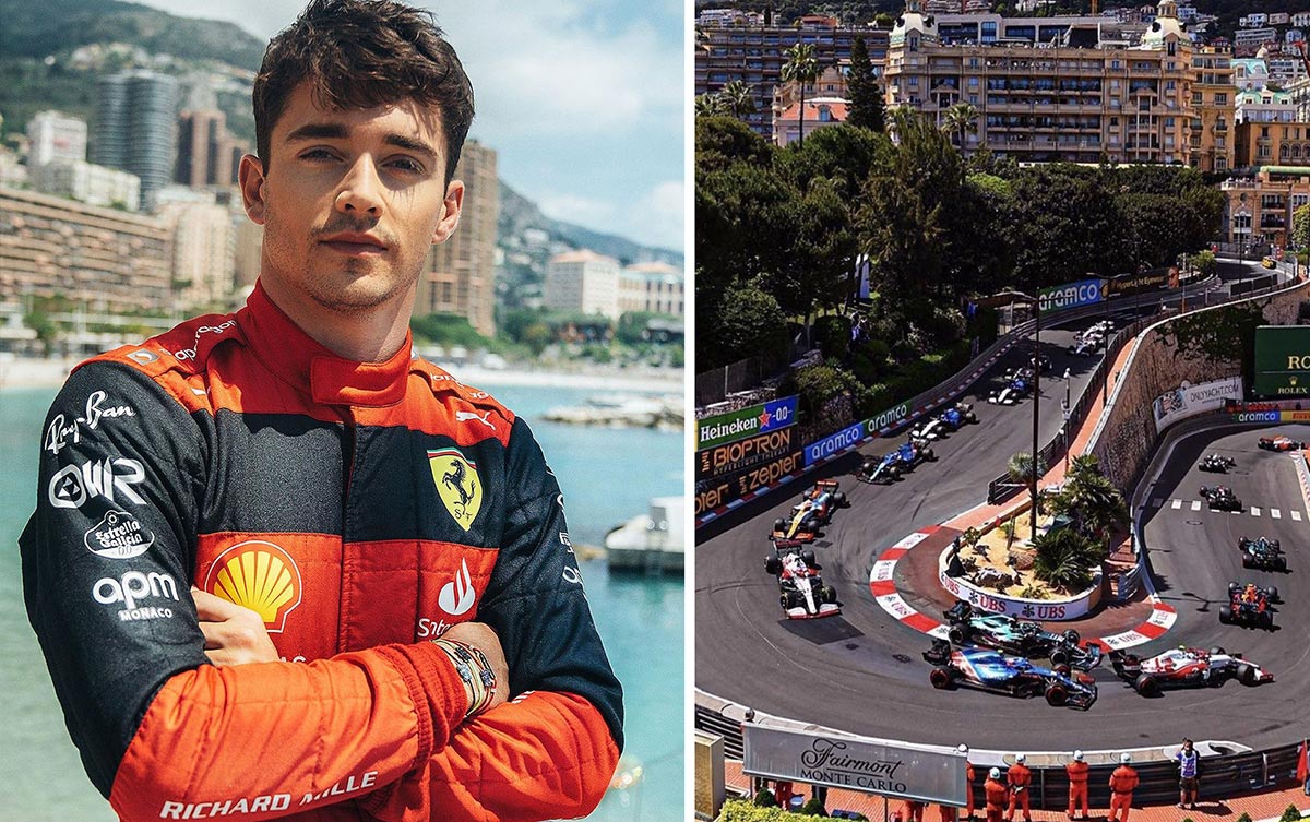 APM’s newest partner, Charles leClerc at the F1 Grand Prix Monaco 2022