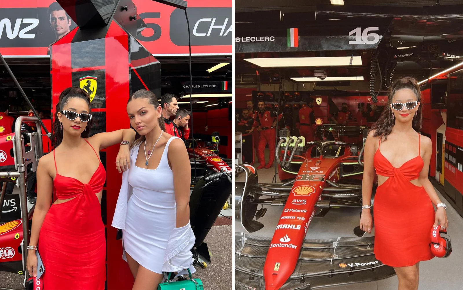 Thylane Blondeau & Lena Situations in the F1 Grand Prix Monaco 2022