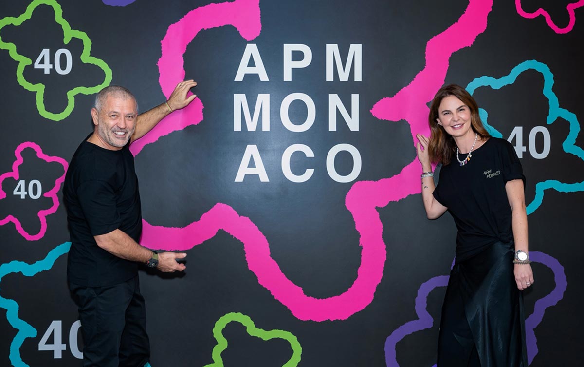 Philippe Prette and Kika Prette, CEO & CCO of APM Monaco