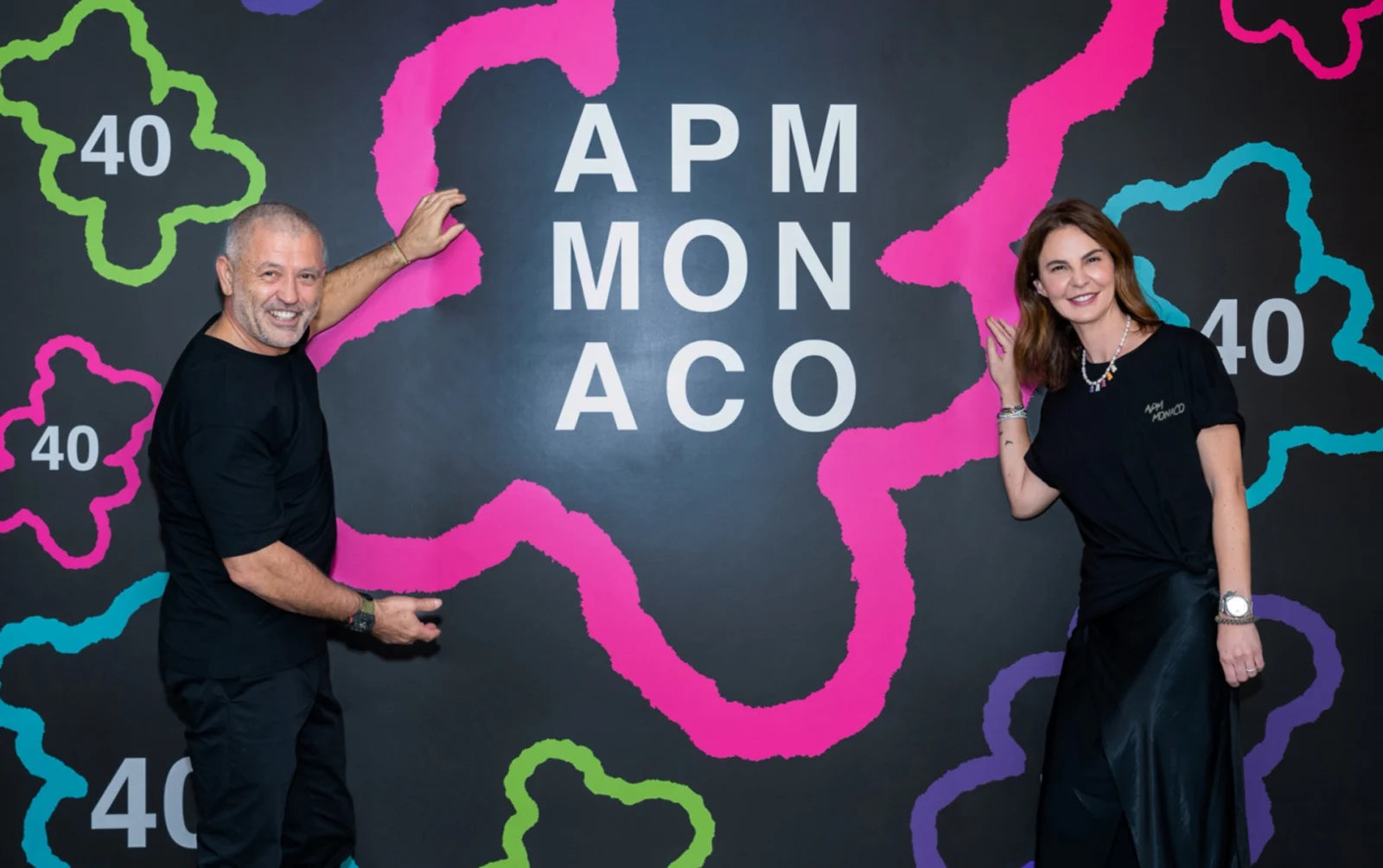 Philippe and Kika Prette, CEO and CCO of APM Monaco