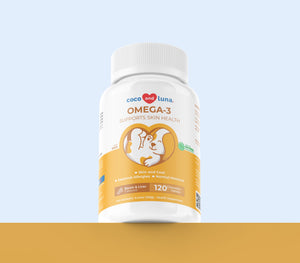 Omega 3 for Dogs - 120 Chewable Tablets - Coco and Luna