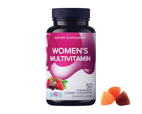 Gomitas multivitamínicas para mujer