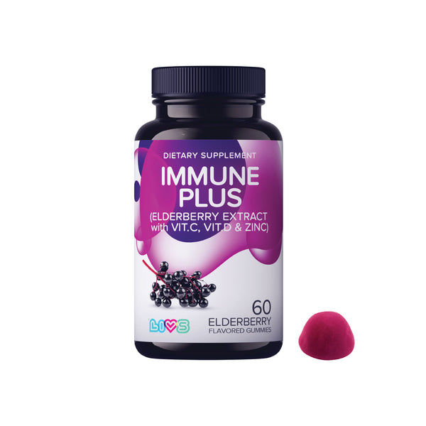 Immune Plus Support - Gummy Vitamins 