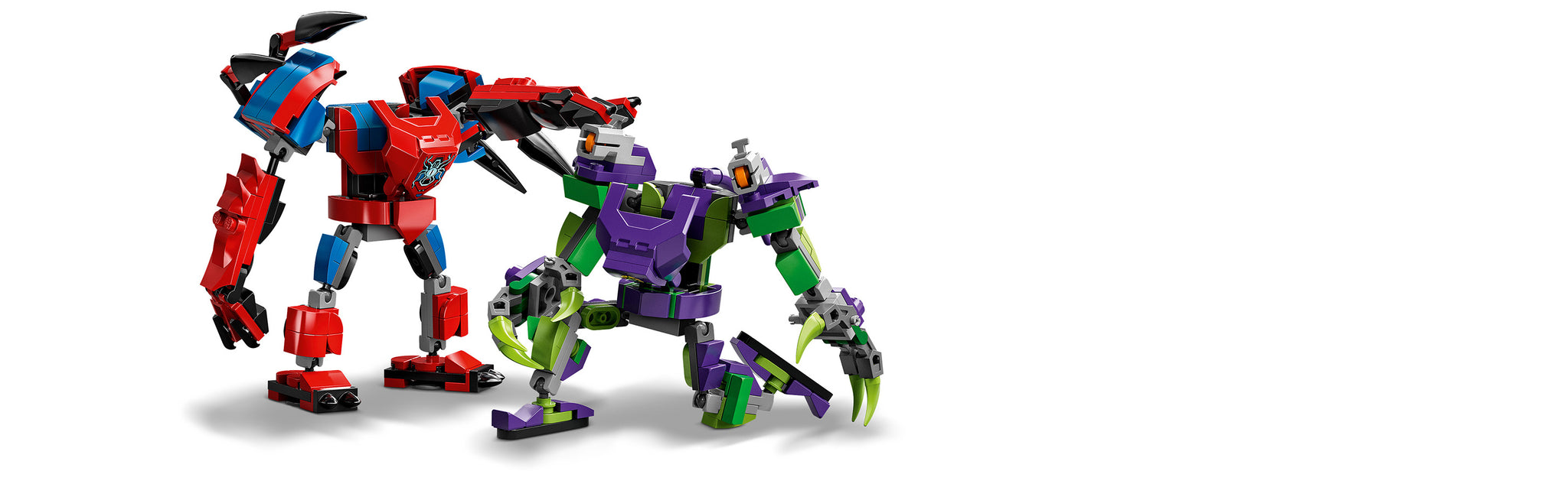 LEGO 76219 Spider-Man und Green Goblin-Mech-Kampf