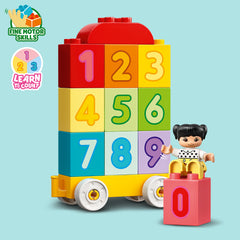 LEGO 10954 Mein erster Zug mit Zahlenzug – Zählen lernen mit DUPLO