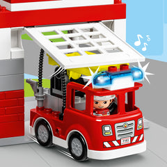 LEGO 10970 Fire station with helicopter DUPLO