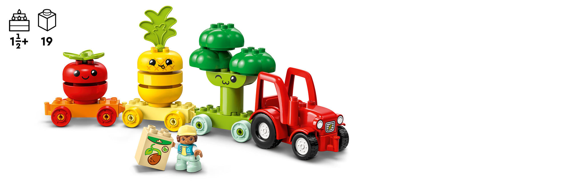 LEGO 10982 Obst- und Gemüsetraktor